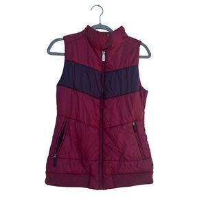 Smartwool Bomber Vest, Women's, Merino Wool, Smartloft, Masala Red, Sz S‎